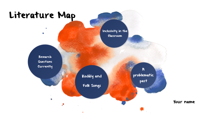 Literature Map by Anna Van Nuland on Prezi