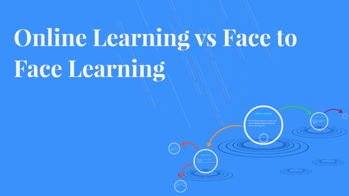 Online Learning Vs Face To Face Learning By Kenyetta Bausman