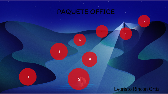 PAQUETE OFFICE by on Prezi