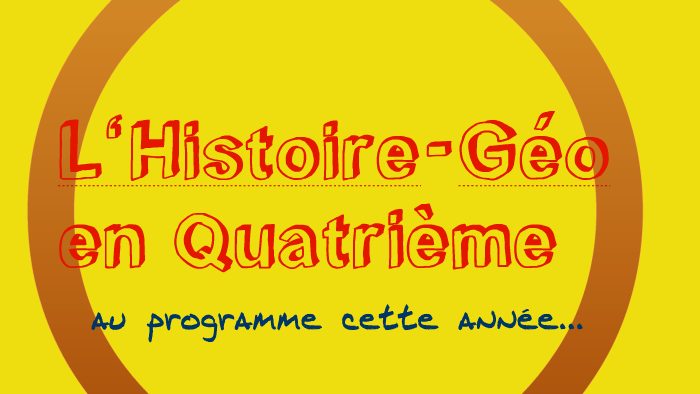 Page De Garde Emc 4eme Histoire Geo