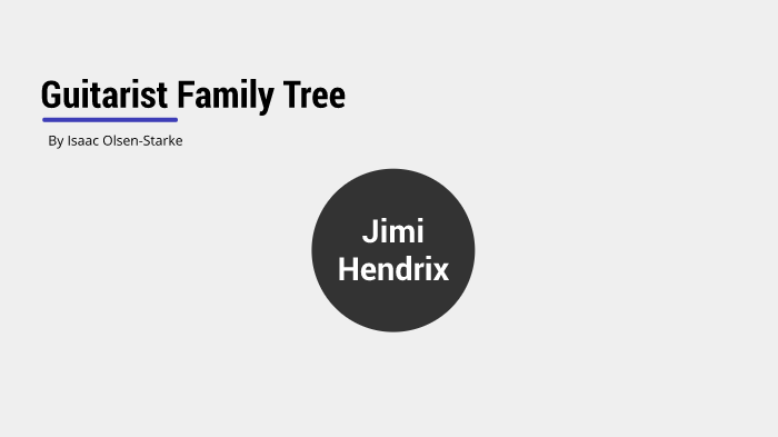 Guitarist Family Tree By Isaac Olsen Starke On Prezi Next