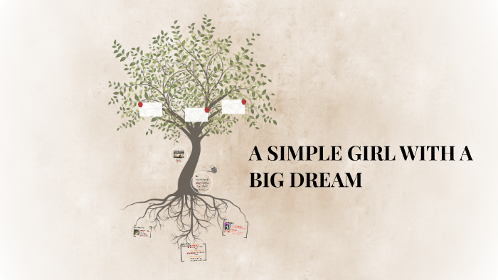 simple girl with big dreams essay