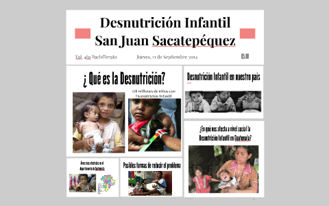 Desnutricion Infantil en el Departamento de Guatemala by Jonathan Loria ...