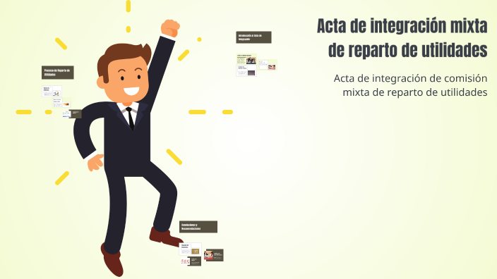 Acta de integración mixta de reparto de utilidades by Patricia Grajales
