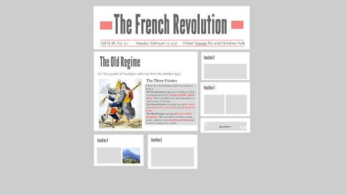 The French Revolution by Emmie Wu on Prezi
