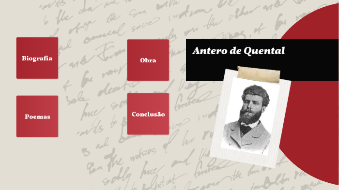 Antero De Quental: Vida E Obra By Ana Domingos On Prezi