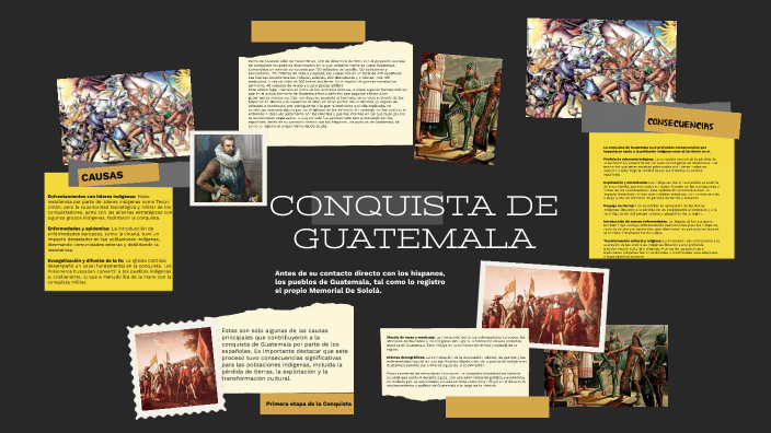 Conquista de Guatemala by Jacqueline Andrea Poou on Prezi