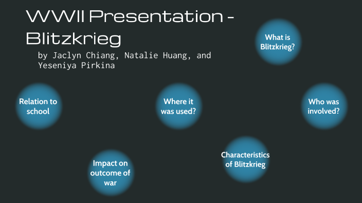 WWII Presentation - Blitzkrieg by Natalie Huang on Prezi