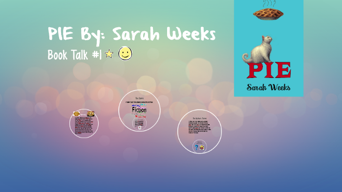 pie book sarah weeks