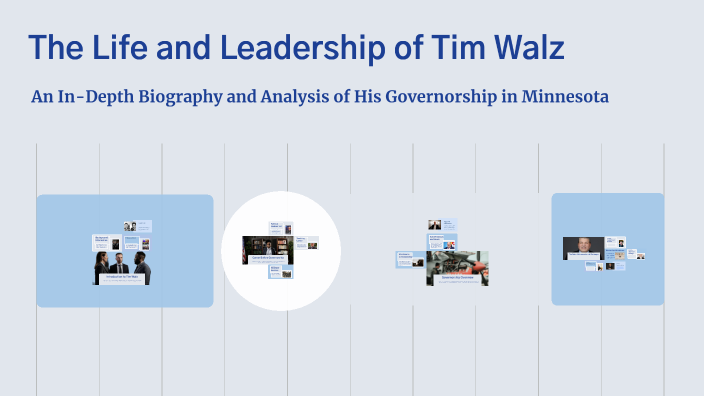 Biography of Tim Walz: Governor of Minnesota by Louis Rayson on Prezi