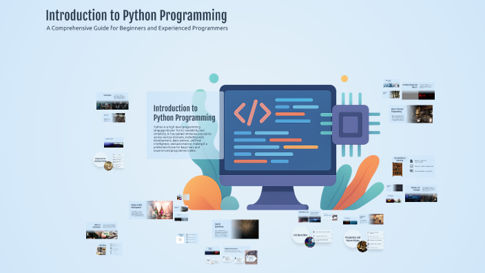 Introduction to Python Programming by micheal armonda on Prezi