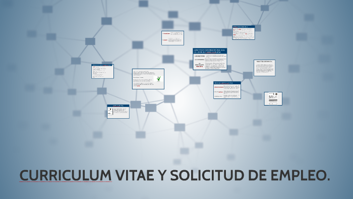 CURRICULUM VITAE Y SOLICITUD DE EMPLEO. by junior marroquin on Prezi