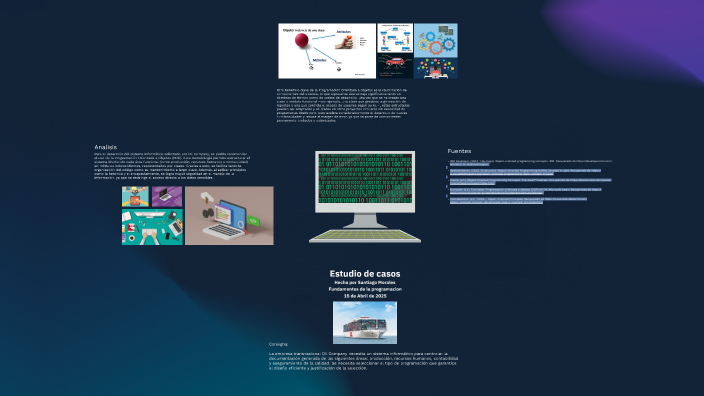 Tarea n1 - Fundamento de la programacion by Santiago Morales on Prezi