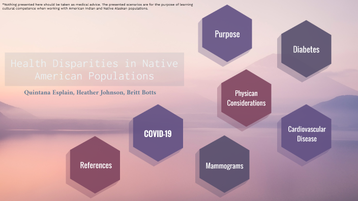 Health Disparities in Native American Population by Brittany Botts on Prezi