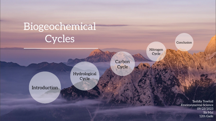 Biogeochemical Cycles by Tashfia Waseema on Prezi