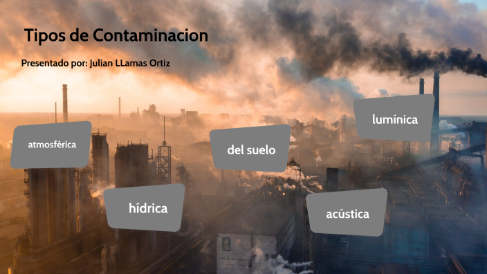 tipos de contaminacion by julian Llamas ortiz on Prezi