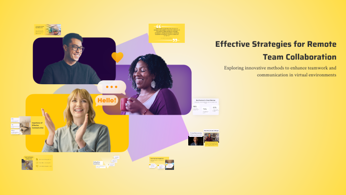 Effective Strategies for Remote Team Collaboration by Ayşe Akçay on Prezi