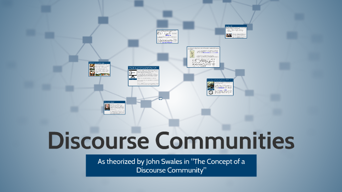 Discourse Communities By Rebecca Agosta On Prezi