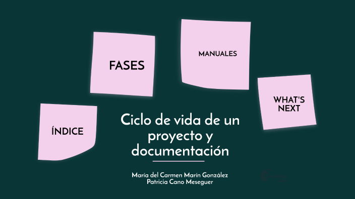 Ciclo vida proyecto by MARÍA DEL CARMEN MARÍN GONZÁLEZ on Prezi