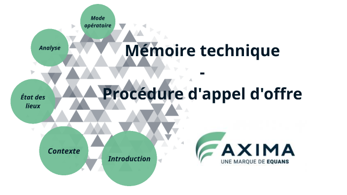 Mémoire technique - Procédure d'appel d'offre by Killian Guéguen on Prezi