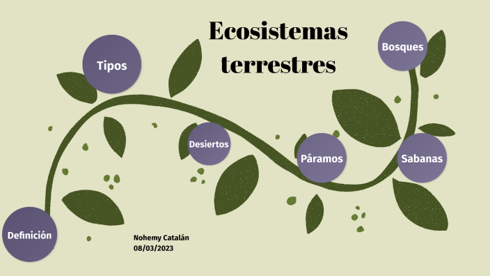 Ecosistemas terrestres by NOHEMY DEL VALLE CATALAN MARTINEZ (:-) on Prezi