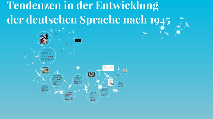 Entwicklung Der Deutschen Sprache Einfach Erklärt Tendenzen in der Entwicklung der deutschen Sprache nach 1945 by Lisa