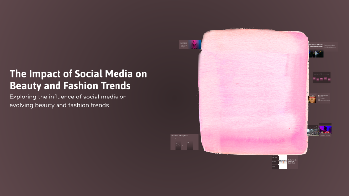 The Impact of Social Media on Beauty and Fashion Trends by Juliana Ig ...