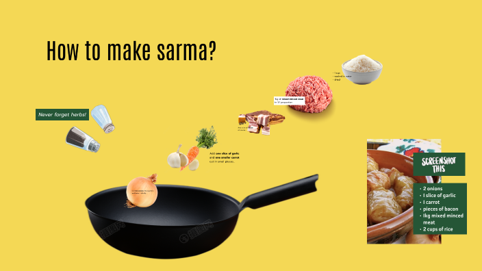 Sarma Method How to make sarma by Sanja Kljajic on Prezi