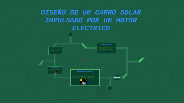Diseño De Un Carro Solar Impulsado Por Un Motor Electrico
