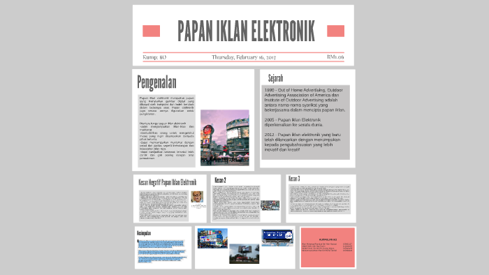 Papan Iklan Elektronik By Aiman Khalish