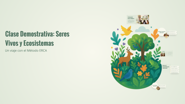 Clase Demostrativa: Seres Vivos y Ecosistemas by Lizeth Bravo on Prezi