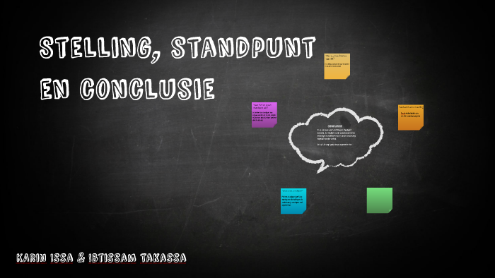 Wat is een stelling nou eigenlijk? by Karin Issa on Prezi