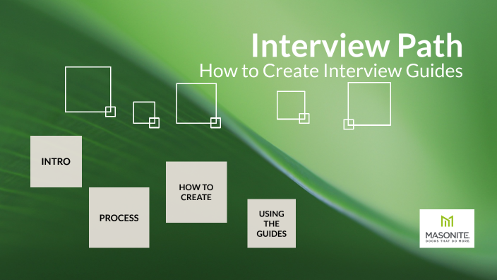 Interview Path: A How to Guide by Sarah Brown on Prezi