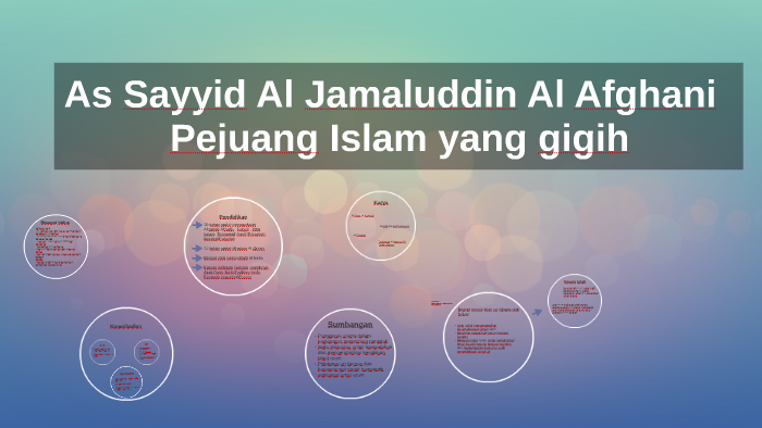 As Sayyid Al Jamaluddin Al Afghani By Eddie Irfan