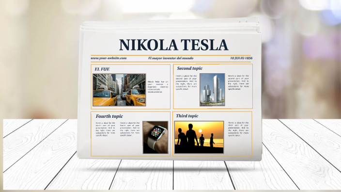 Biografia de NIkola Tesla by Juan Salazar on Prezi