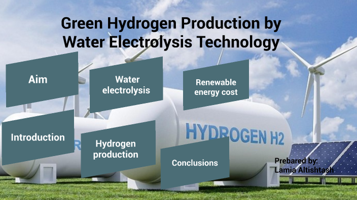 green hydrogen production by lm kenda on Prezi