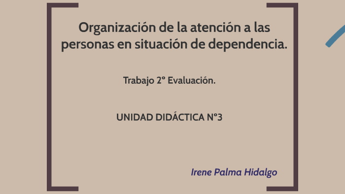 Organización de la atención a las personas en situación de d by Irene ...
