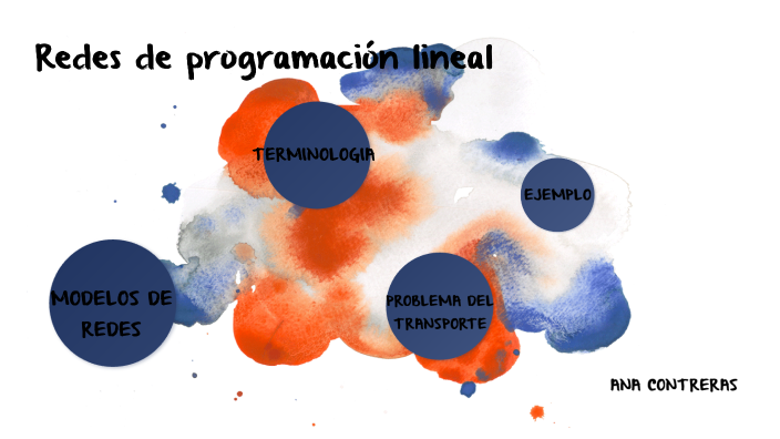 Redes De Programación Lineal By Ana Contreras On Prezi