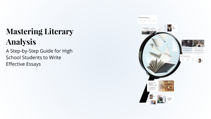Mastering Literary Analysis by Hoda El Sawy on Prezi