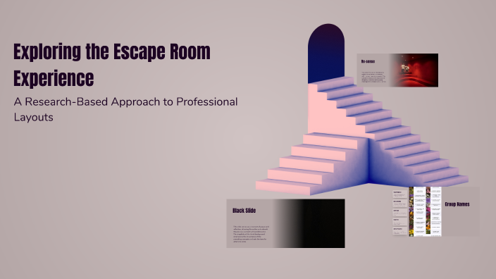 Exploring the Escape Room Experience by Sophia Kaiser on Prezi