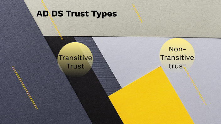 ad domain trust types
