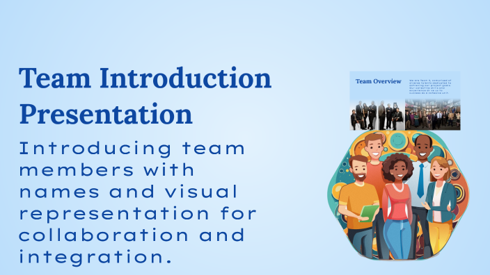 Team Introduction Presentation by Wei Lee on Prezi