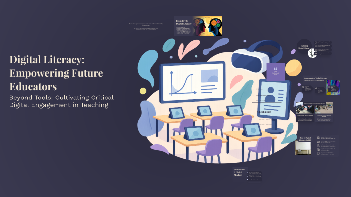 Digital Literacy: Empowering Future Educators by Zahra Sbaa on Prezi
