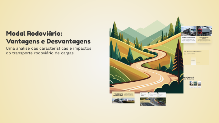 Modal Rodoviário: Vantagens e Desvantagens by mauro mario agostinho ...