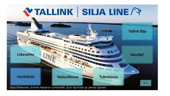 Tallink Silja by Suvi Nyrönen on Prezi Next