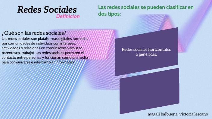 Redes Sociales By Victoria Lezcano On Prezi