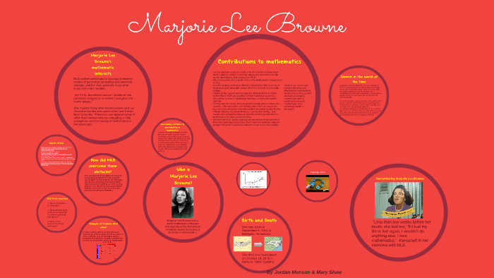 Marjorie Lee Browne by mary shaw on Prezi Next