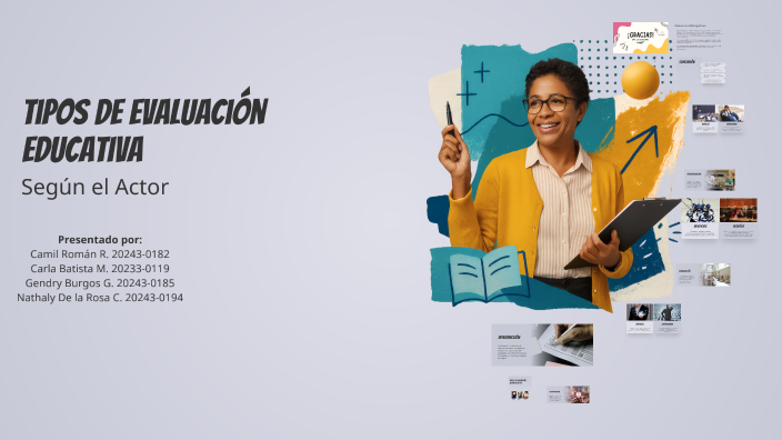 Tipos de Evaluación Educativa by Nathaly De La Rosa on Prezi