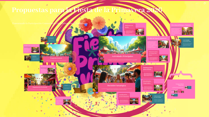 Propuestas para la Fiesta de la Primavera 2026 by Antonieta Pizarro ...