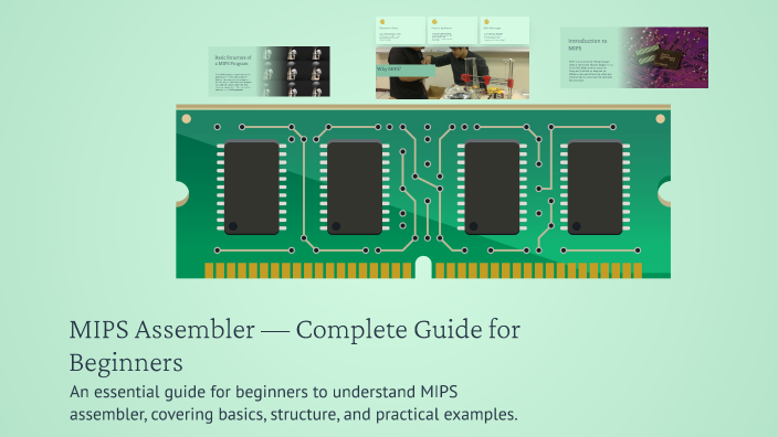 Assemblr Guide MIPS Assembler — Complete Guide for Beginners by Nikola Bendic on Prezi